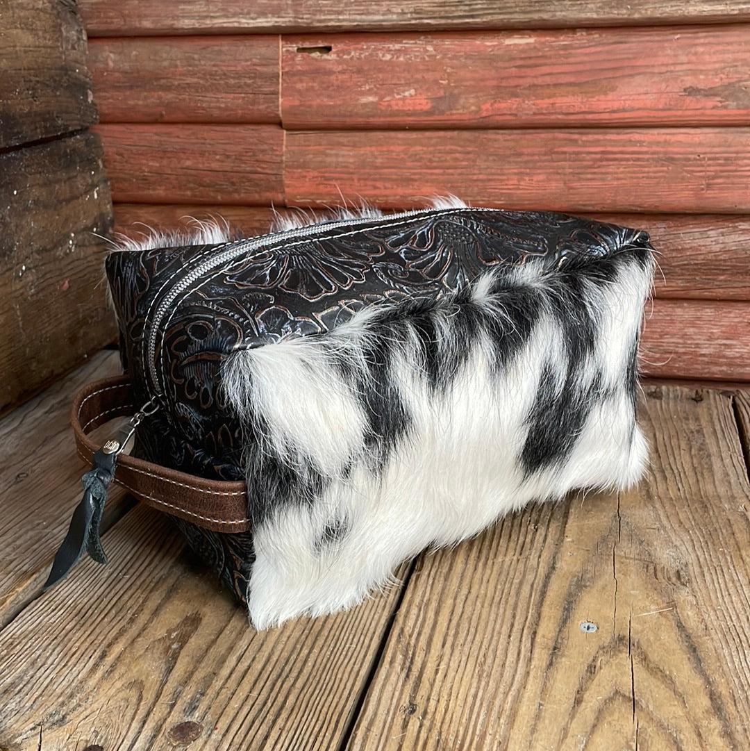 Dutton - Black & White w/ Autumn Ash-Dutton-Western-Cowhide-Bags-Handmade-Products-Gifts-Dancing Cactus Designs