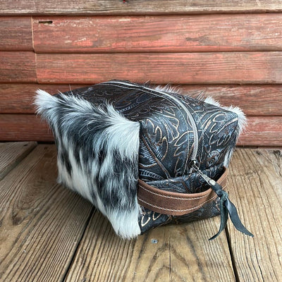Dutton - Black & White w/ Autumn Ash-Dutton-Western-Cowhide-Bags-Handmade-Products-Gifts-Dancing Cactus Designs