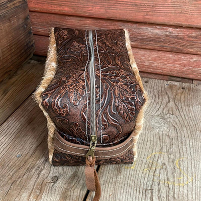 Dutton - Longhorn w/ Cowboy Tool-Dutton-Western-Cowhide-Bags-Handmade-Products-Gifts-Dancing Cactus Designs