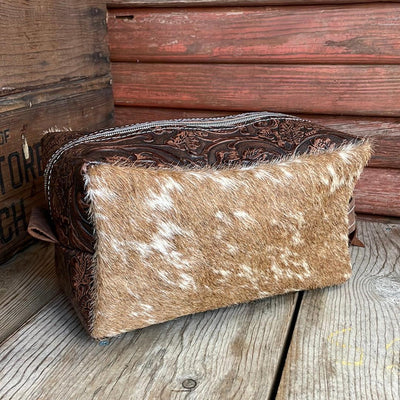 Dutton - Longhorn w/ Cowboy Tool-Dutton-Western-Cowhide-Bags-Handmade-Products-Gifts-Dancing Cactus Designs