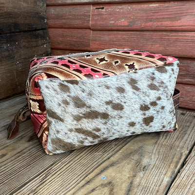 Dutton - Longhorn w/ Summit Fire Navajo-Dutton-Western-Cowhide-Bags-Handmade-Products-Gifts-Dancing Cactus Designs