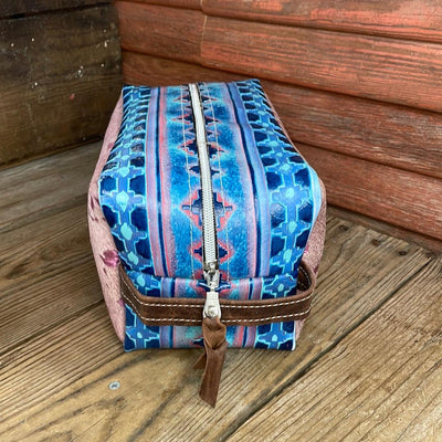 Dutton - Pink Acid w/ Tucson Sundown Navajo-Dutton-Western-Cowhide-Bags-Handmade-Products-Gifts-Dancing Cactus Designs