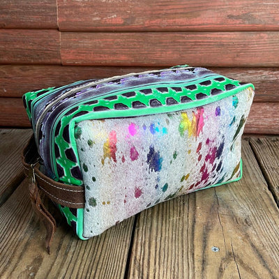 Dutton - Rainbow w/ 90's Party Navajo-Dutton-Western-Cowhide-Bags-Handmade-Products-Gifts-Dancing Cactus Designs