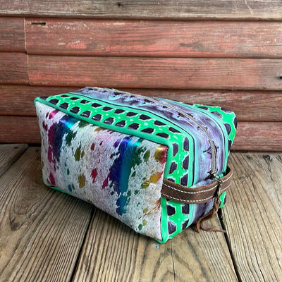Dutton - Rainbow w/ 90's Party Navajo-Dutton-Western-Cowhide-Bags-Handmade-Products-Gifts-Dancing Cactus Designs