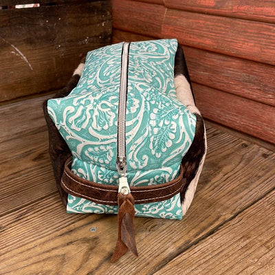 Dutton - Tricolor Acid w/ Turquoise Sand Tool-Dutton-Western-Cowhide-Bags-Handmade-Products-Gifts-Dancing Cactus Designs