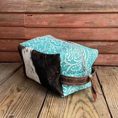 Dutton - Tricolor Acid w/ Turquoise Sand Tool-Dutton-Western-Cowhide-Bags-Handmade-Products-Gifts-Dancing Cactus Designs