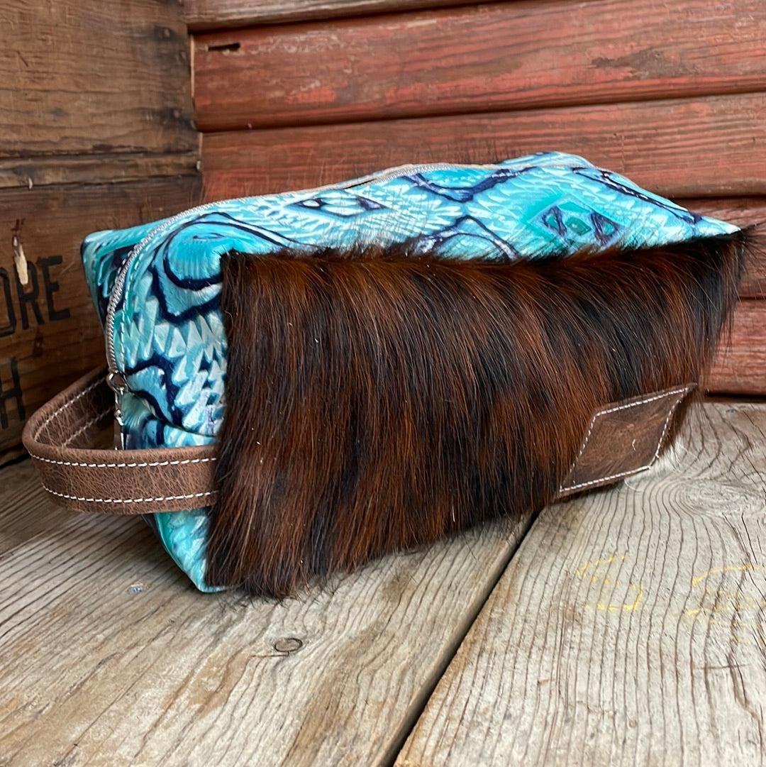 Dutton - Tricolor w/ Glacier Park Aztec-Dutton-Western-Cowhide-Bags-Handmade-Products-Gifts-Dancing Cactus Designs