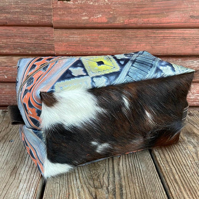 Dutton - Tricolor w/ Teton Sundown Navajo-Dutton-Western-Cowhide-Bags-Handmade-Products-Gifts-Dancing Cactus Designs