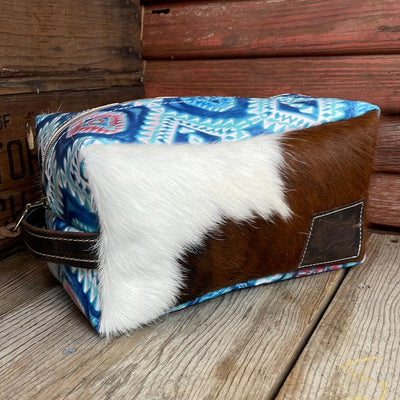 Dutton - Tricolor w/ Tucson Sundown Aztec-Dutton-Western-Cowhide-Bags-Handmade-Products-Gifts-Dancing Cactus Designs