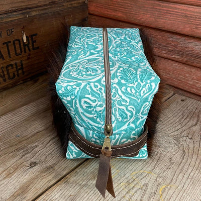 Dutton - Tricolor w/ Turquoise Sand Tool-Dutton-Western-Cowhide-Bags-Handmade-Products-Gifts-Dancing Cactus Designs