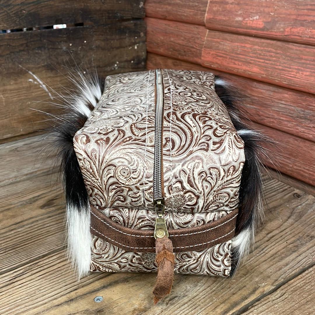 Dutton - Tricolor w/ Wildflower Tool-Dutton-Western-Cowhide-Bags-Handmade-Products-Gifts-Dancing Cactus Designs