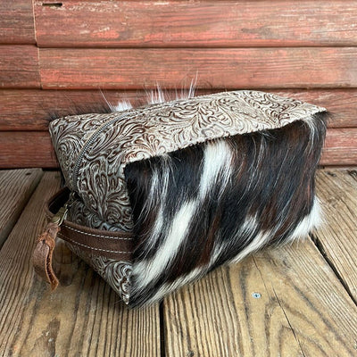 Dutton - Tricolor w/ Wildflower Tool-Dutton-Western-Cowhide-Bags-Handmade-Products-Gifts-Dancing Cactus Designs