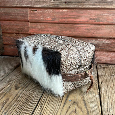 Dutton - Tricolor w/ Wildflower Tool-Dutton-Western-Cowhide-Bags-Handmade-Products-Gifts-Dancing Cactus Designs