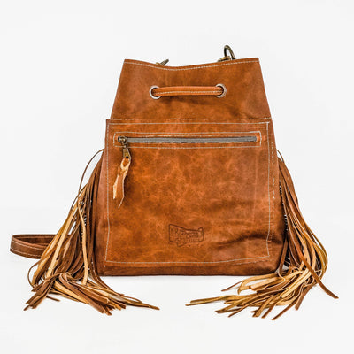 Gabby - Honey Tool Embossed-Gabby-Western-Cowhide-Bags-Handmade-Products-Gifts-Dancing Cactus Designs