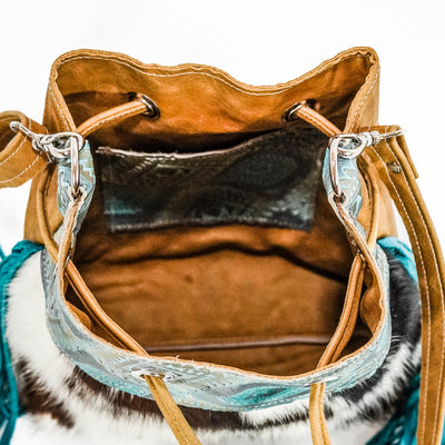 Gabby - Tricolor w/ Canyon Aztec-Gabby-Western-Cowhide-Bags-Handmade-Products-Gifts-Dancing Cactus Designs