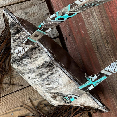 June - Brindle w/ Blank Slate-June-Western-Cowhide-Bags-Handmade-Products-Gifts-Dancing Cactus Designs