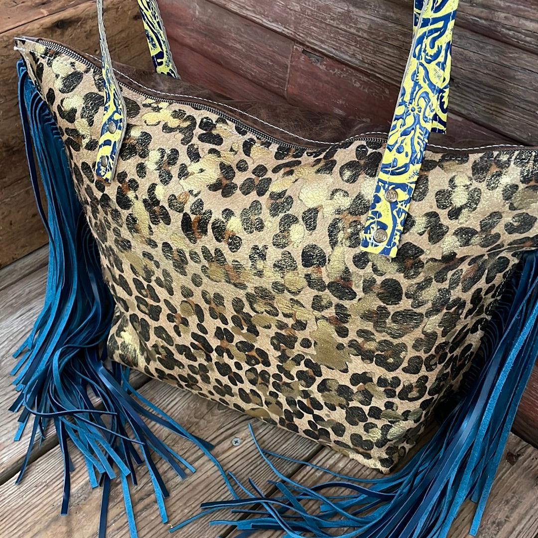 June - Leopard Acid w/ Blank Slate-June-Western-Cowhide-Bags-Handmade-Products-Gifts-Dancing Cactus Designs