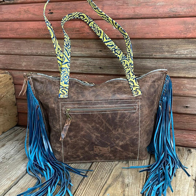 June - Leopard Acid w/ Blank Slate-June-Western-Cowhide-Bags-Handmade-Products-Gifts-Dancing Cactus Designs