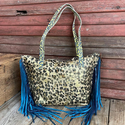 June - Leopard Acid w/ Blank Slate-June-Western-Cowhide-Bags-Handmade-Products-Gifts-Dancing Cactus Designs