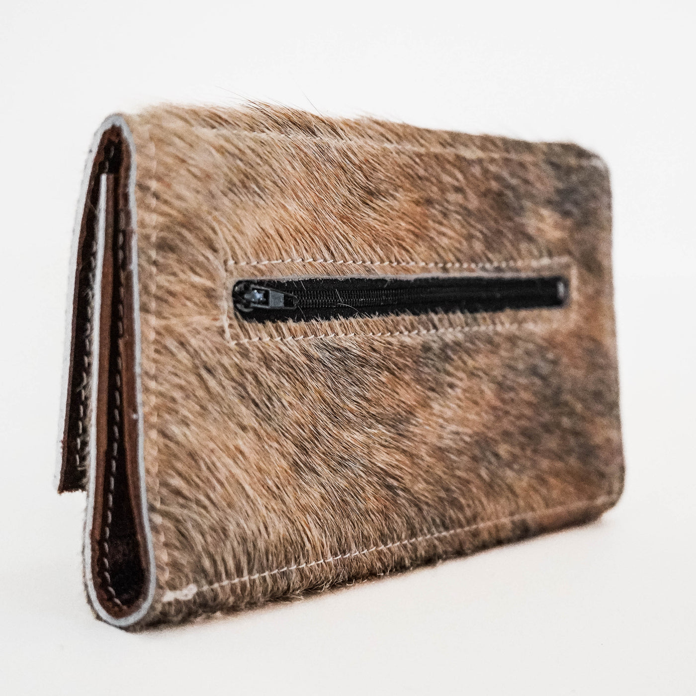 Kacey Wallet - Exotic Brindle-Kacey Wallet-Western-Cowhide-Bags-Handmade-Products-Gifts-Dancing Cactus Designs