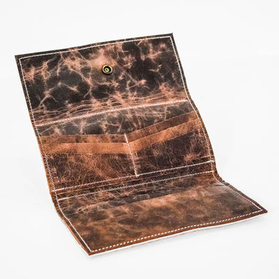 Kacey Wallet - Exotic Brindle-Kacey Wallet-Western-Cowhide-Bags-Handmade-Products-Gifts-Dancing Cactus Designs
