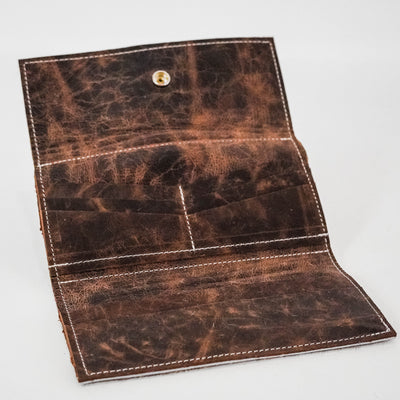 Kacey Wallet - Exotic Brindle-Kacey Wallet-Western-Cowhide-Bags-Handmade-Products-Gifts-Dancing Cactus Designs