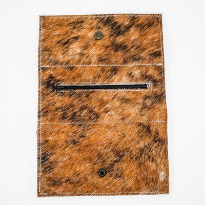 Kacey Wallet - Exotic Brindle-Kacey Wallet-Western-Cowhide-Bags-Handmade-Products-Gifts-Dancing Cactus Designs