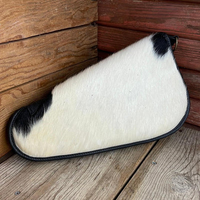 Large Pistol Case - Cowhide w/-Large Pistol Case-Western-Cowhide-Bags-Handmade-Products-Gifts-Dancing Cactus Designs