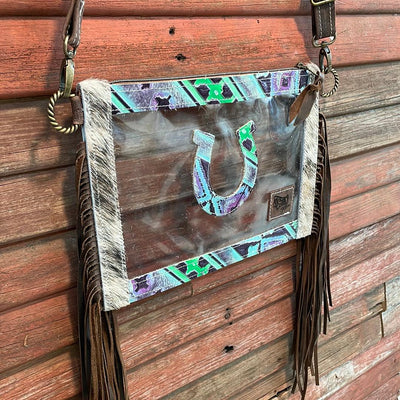 Loretta - Brindle w/ 90's Party Navajo-Loretta-Western-Cowhide-Bags-Handmade-Products-Gifts-Dancing Cactus Designs