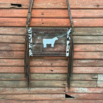 Loretta - Brindle w/ Cowboy Tool-Loretta-Western-Cowhide-Bags-Handmade-Products-Gifts-Dancing Cactus Designs