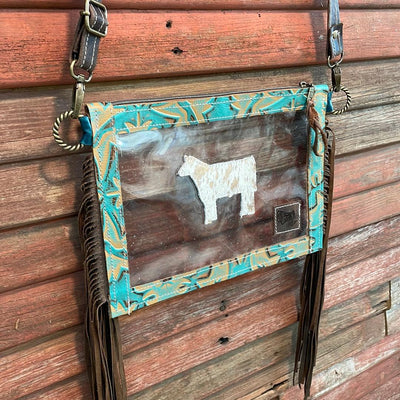 Loretta - No Hide w/ Agave Laredo-Loretta-Western-Cowhide-Bags-Handmade-Products-Gifts-Dancing Cactus Designs