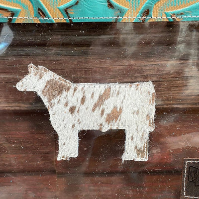 Loretta - No Hide w/ Agave Laredo-Loretta-Western-Cowhide-Bags-Handmade-Products-Gifts-Dancing Cactus Designs