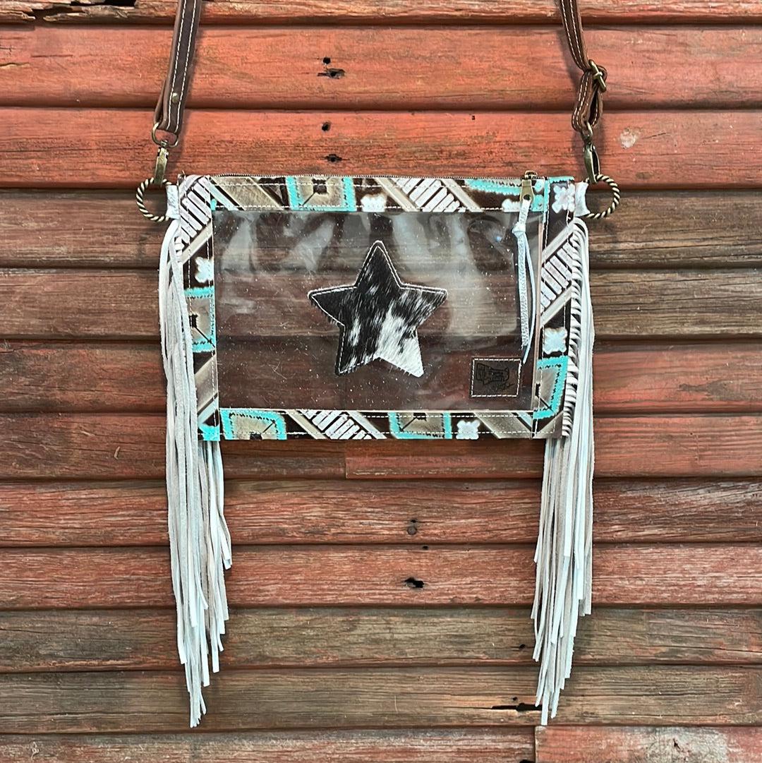 Loretta - No Hide w/ Cocoa Navajo-Loretta-Western-Cowhide-Bags-Handmade-Products-Gifts-Dancing Cactus Designs
