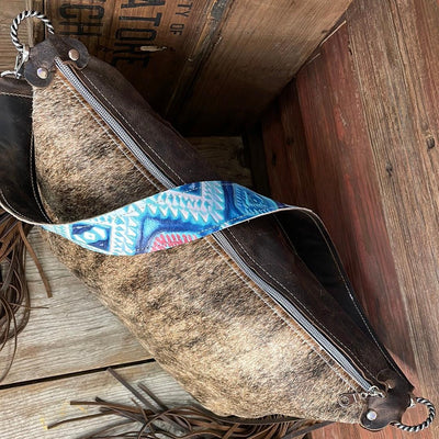 Oakley - Brindle w/ Blank Slate-Oakley-Western-Cowhide-Bags-Handmade-Products-Gifts-Dancing Cactus Designs