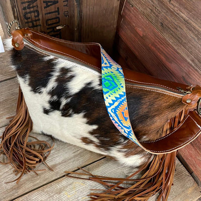 Oakley - Tricolor w/ Blank Slate-Oakley-Western-Cowhide-Bags-Handmade-Products-Gifts-Dancing Cactus Designs