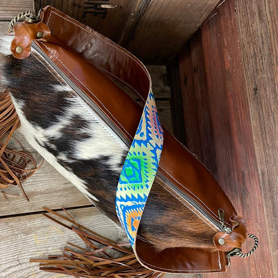 Oakley - Tricolor w/ Blank Slate-Oakley-Western-Cowhide-Bags-Handmade-Products-Gifts-Dancing Cactus Designs