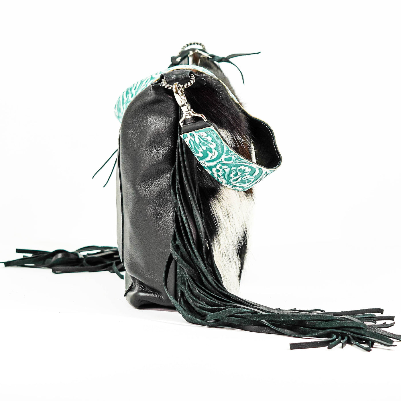 Oakley - Tricolor w/ No Decoration-Oakley-Western-Cowhide-Bags-Handmade-Products-Gifts-Dancing Cactus Designs