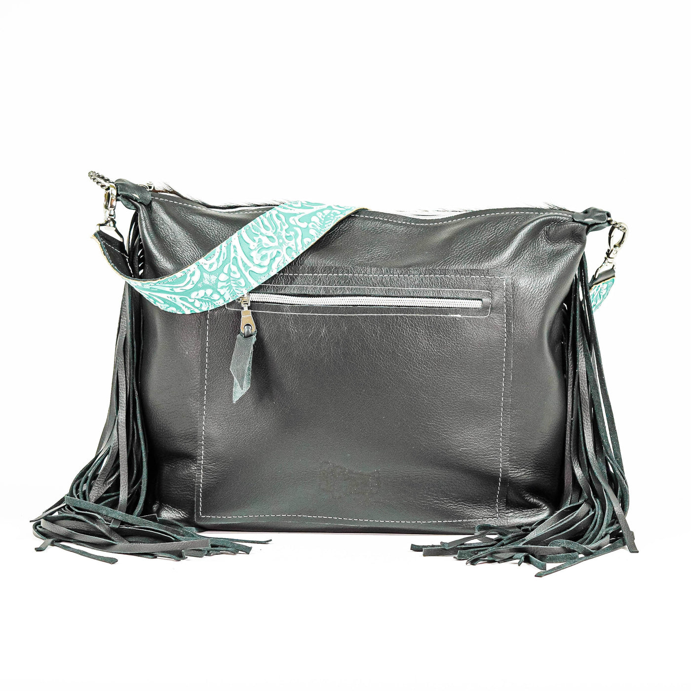 Oakley - Tricolor w/ No Decoration-Oakley-Western-Cowhide-Bags-Handmade-Products-Gifts-Dancing Cactus Designs
