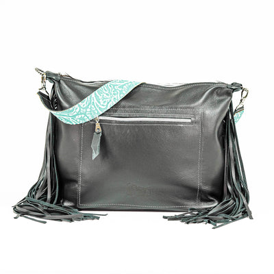 Oakley - Tricolor w/ No Decoration-Oakley-Western-Cowhide-Bags-Handmade-Products-Gifts-Dancing Cactus Designs