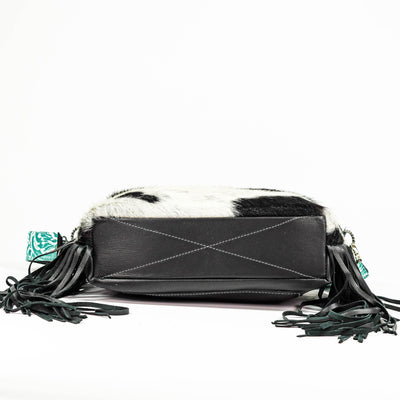 Oakley - Tricolor w/ No Decoration-Oakley-Western-Cowhide-Bags-Handmade-Products-Gifts-Dancing Cactus Designs