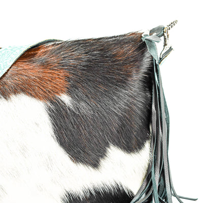 Oakley - Tricolor w/ No Decoration-Oakley-Western-Cowhide-Bags-Handmade-Products-Gifts-Dancing Cactus Designs