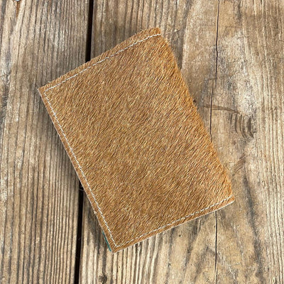 Passport Cover - Brindle w/ Agave Laredo-Passport Cover-Western-Cowhide-Bags-Handmade-Products-Gifts-Dancing Cactus Designs