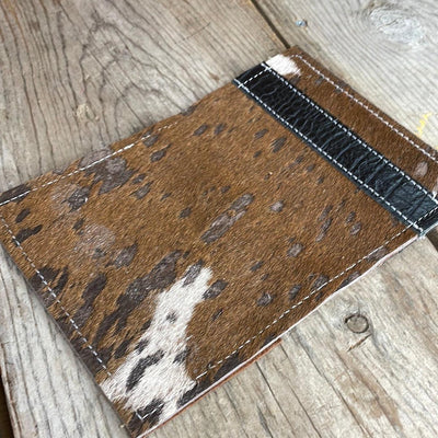 Passport Cover - C&W Acid w/ Black Croc-Passport Cover-Western-Cowhide-Bags-Handmade-Products-Gifts-Dancing Cactus Designs