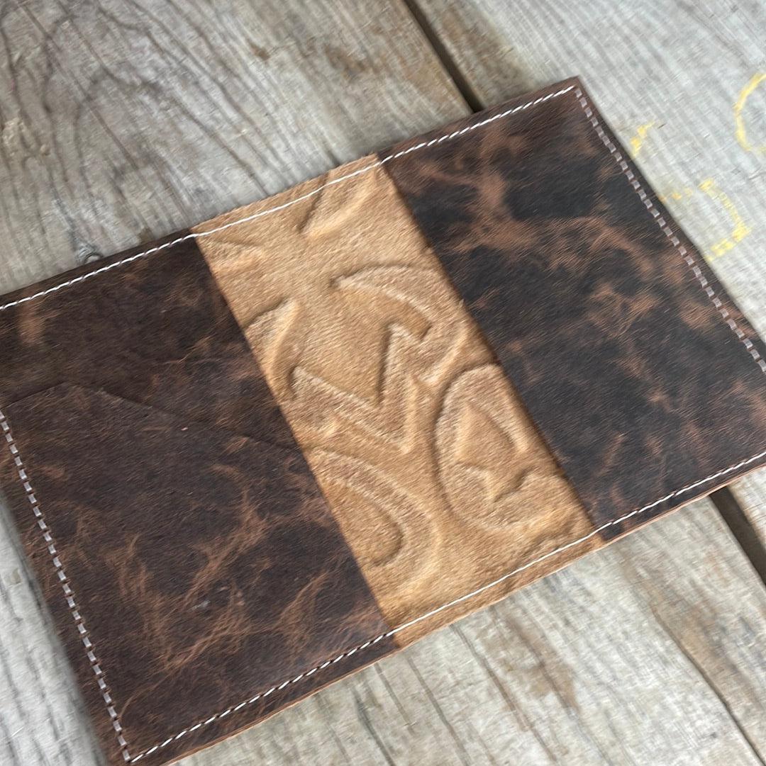Passport Cover - No Hide w/ Agave Laredo-Passport Cover-Western-Cowhide-Bags-Handmade-Products-Gifts-Dancing Cactus Designs