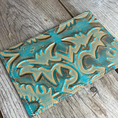 Passport Cover - No Hide w/ Agave Laredo-Passport Cover-Western-Cowhide-Bags-Handmade-Products-Gifts-Dancing Cactus Designs
