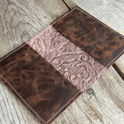 Passport Cover - No Hide w/ Patina Tool-Passport Cover-Western-Cowhide-Bags-Handmade-Products-Gifts-Dancing Cactus Designs