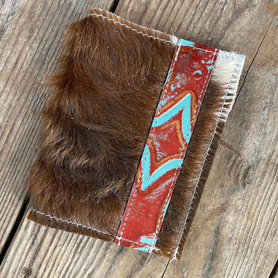 Passport Cover - Tricolor w/ Patriot Laredo-Passport Cover-Western-Cowhide-Bags-Handmade-Products-Gifts-Dancing Cactus Designs