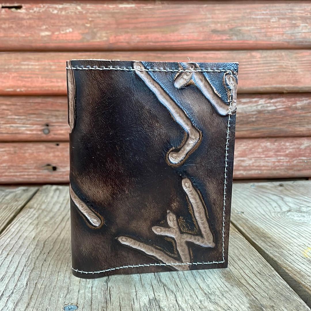 Passport Covers - w/ Mahogany Brands-Passport Covers-Western-Cowhide-Bags-Handmade-Products-Gifts-Dancing Cactus Designs