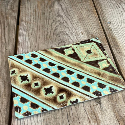 Passport Covers - w/ Sage Navajo-Passport Covers-Western-Cowhide-Bags-Handmade-Products-Gifts-Dancing Cactus Designs