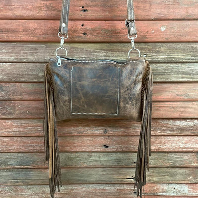 Patsy - Black & Rose Gold Acid w/ Cowboy Tool-Patsy-Western-Cowhide-Bags-Handmade-Products-Gifts-Dancing Cactus Designs